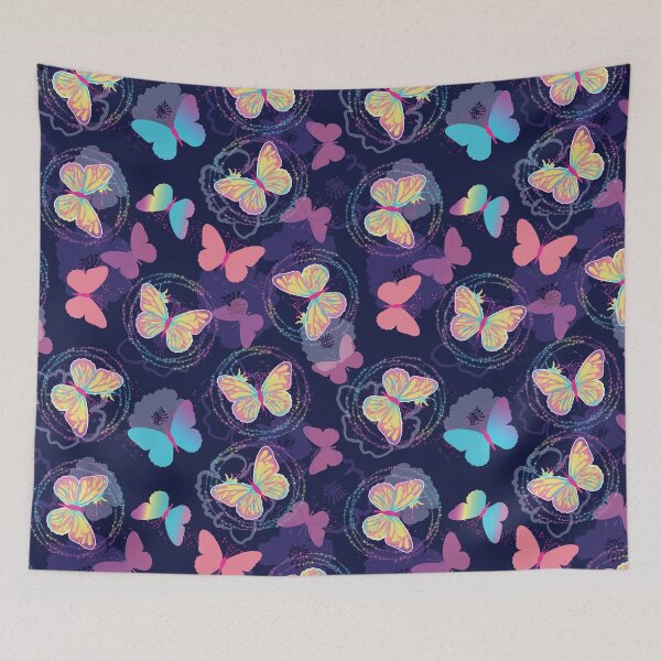 Item preview, Seamless bright with butterflies designed and sold by SisileeGift.