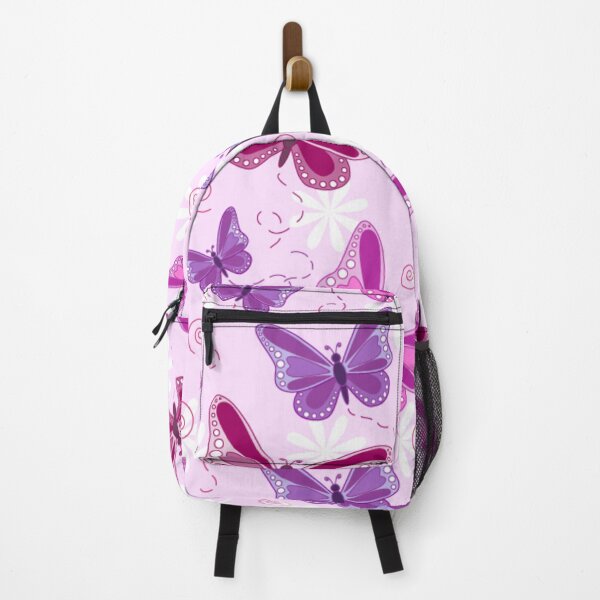 Item preview, Flying butterflies in shades of pinks and purples  designed and sold by SisileeGift.
