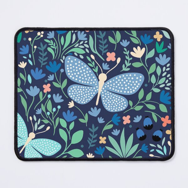Item preview, Seamless with butterflies and flowers designed and sold by SisileeGift.