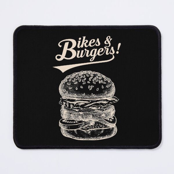 Item preview, Bikes & Burgers! Cyclists Burger Lovers designed and sold by introversation.