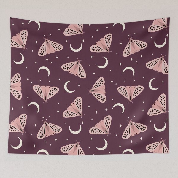Item preview, Seamless with pink butterfly designed and sold by SisileeGift.
