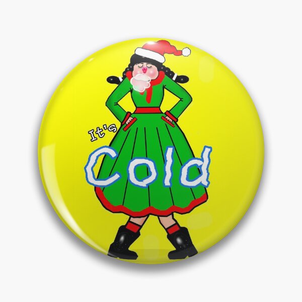 Item preview, woman freezing cold  designed and sold by Shirley cute art .