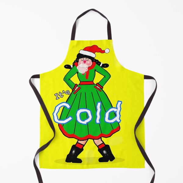 Item preview, woman freezing cold  designed and sold by Shirley cute art .