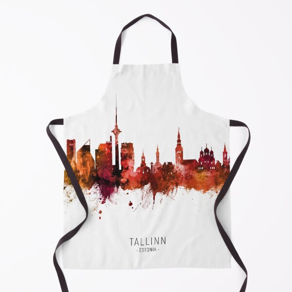 Item preview, Tallinn Estonia Skyline designed and sold by ArtPrints.