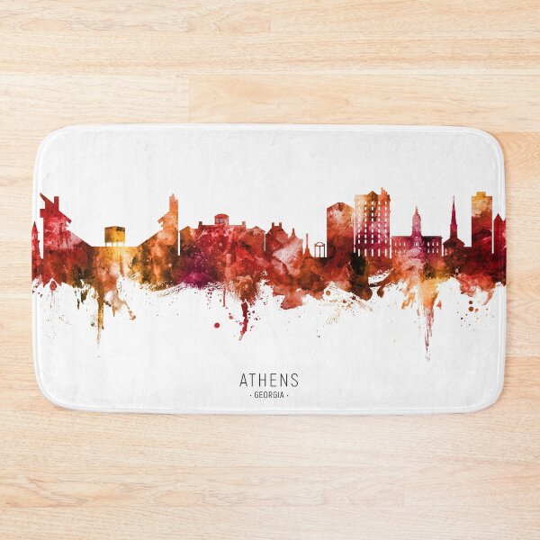Item preview, Athens Georgia Skyline designed and sold by ArtPrints.