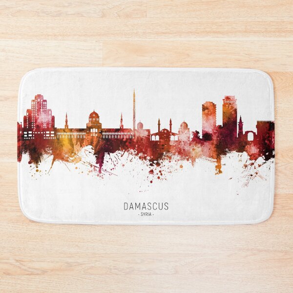 Item preview, Damascus Syria Skyline designed and sold by ArtPrints.
