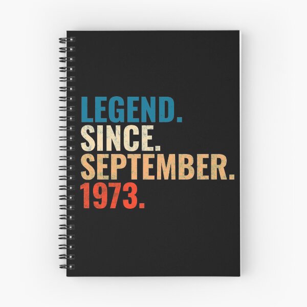 Item preview, Legend Since September 1973 Retro Vintage designed and sold by Teelogic.