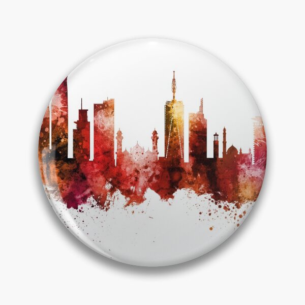 Item preview, Nairobi Kenya Skyline designed and sold by ArtPrints.