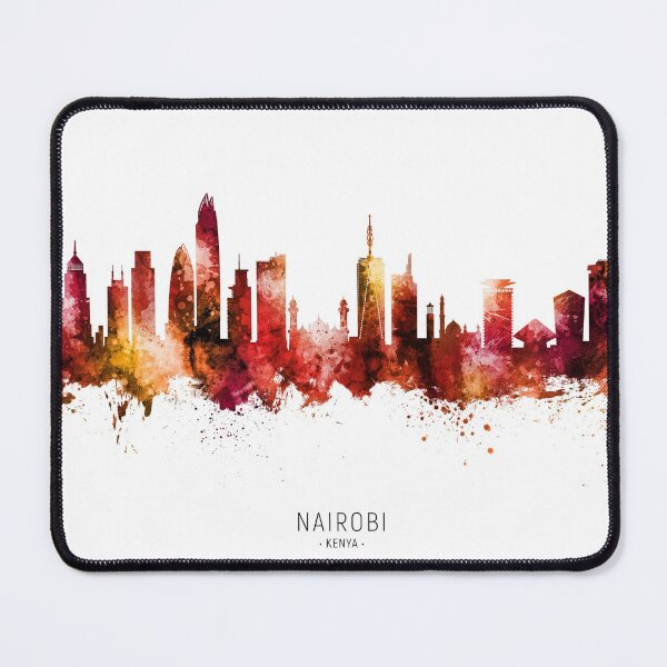 Item preview, Nairobi Kenya Skyline designed and sold by ArtPrints.
