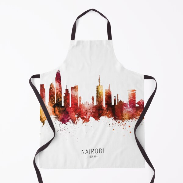 Item preview, Nairobi Kenya Skyline designed and sold by ArtPrints.