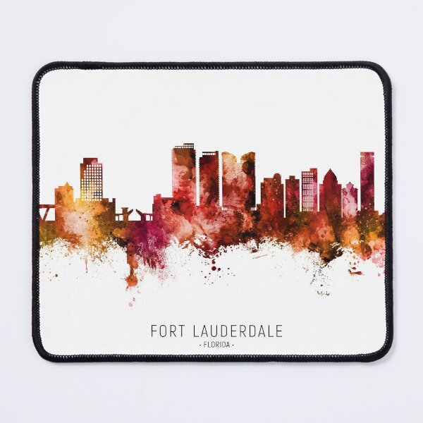 Item preview, Fort Lauderdale Florida Skyline designed and sold by ArtPrints.