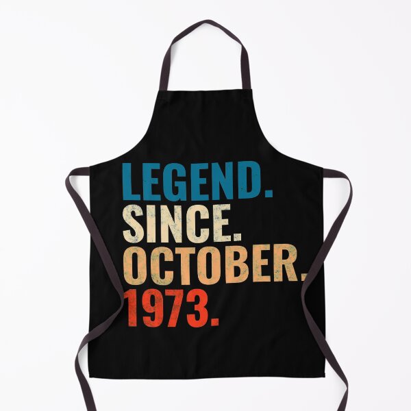 Item preview, Legend Since October 1973 Retro Vintage designed and sold by Teelogic.