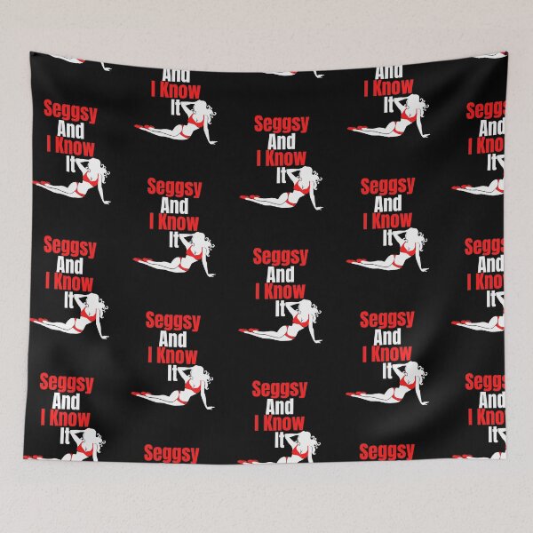 Item preview, Seggsy And I Know It (Red And White Lettering) designed and sold by Wheeler-Styl3.