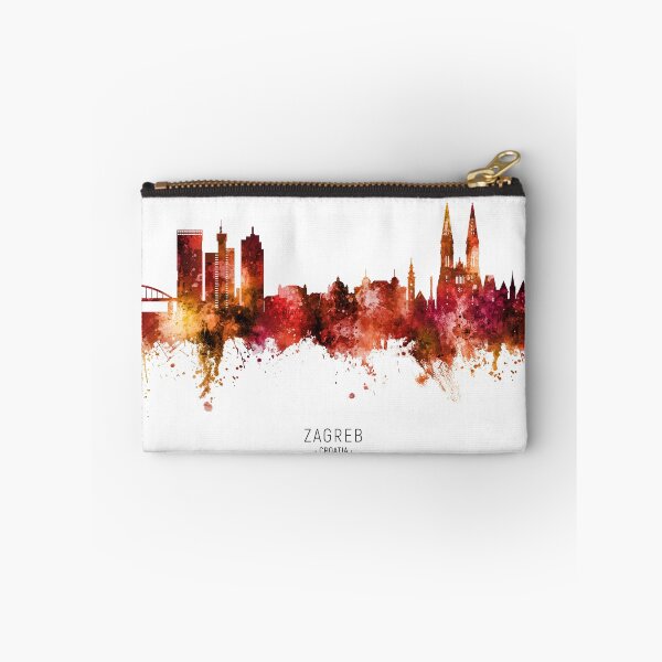 Item preview, Zagreb Croatia Skyline designed and sold by ArtPrints.