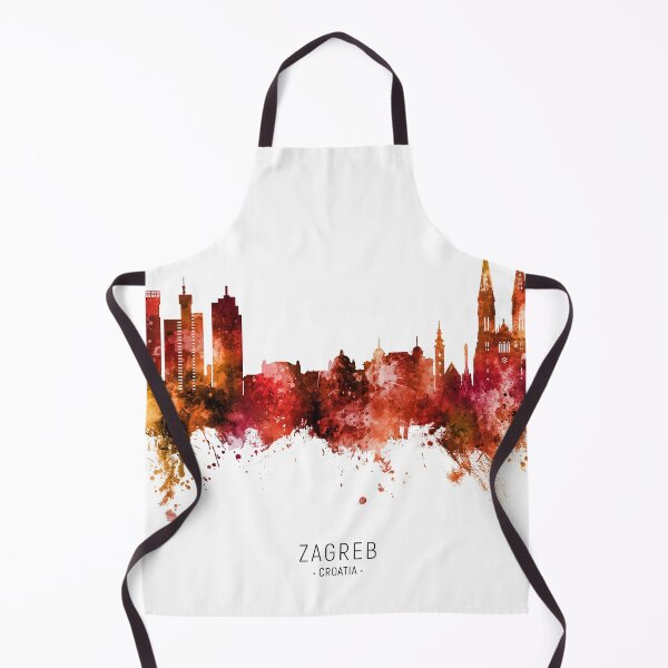 Item preview, Zagreb Croatia Skyline designed and sold by ArtPrints.