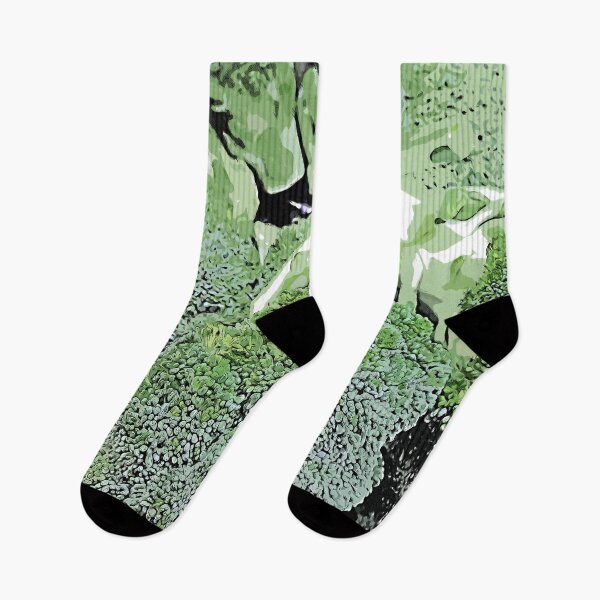 Item preview, Vegan style Broccoli color art designed and sold by artdragongift 15.