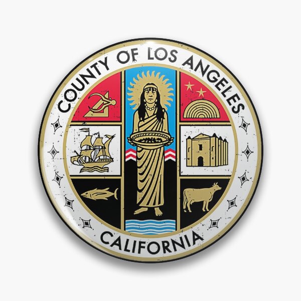 Item preview, Seal of Los Angeles California County Colored merch  designed and sold by Squeamish92.