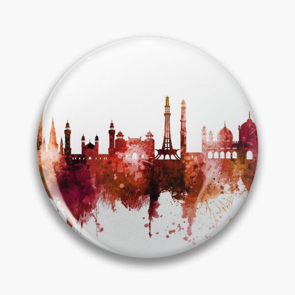 Item preview, Lahore Pakistan Skyline designed and sold by ArtPrints.