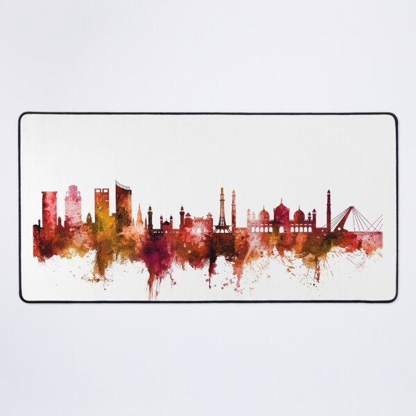 Item preview, Lahore Pakistan Skyline designed and sold by ArtPrints.