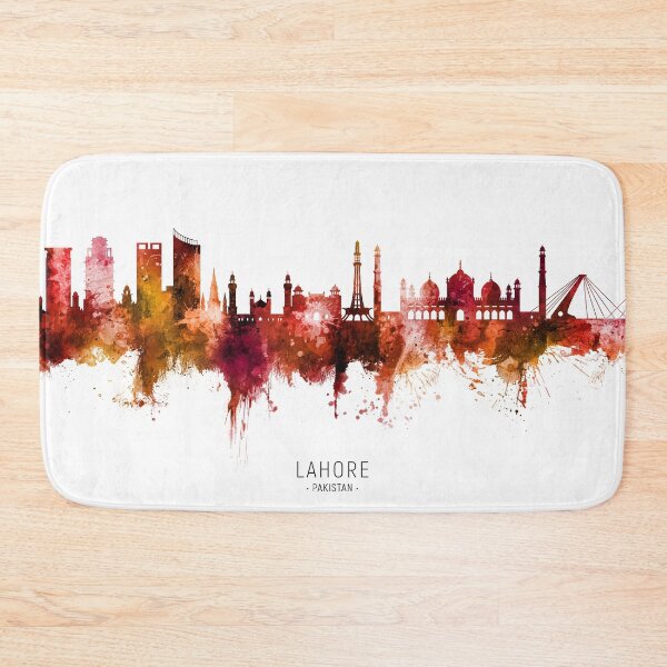 Item preview, Lahore Pakistan Skyline designed and sold by ArtPrints.