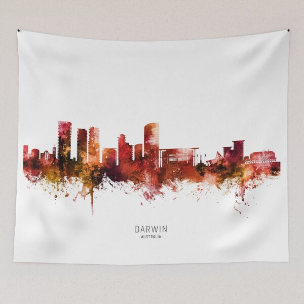 Item preview, Darwin Australia Skyline designed and sold by ArtPrints.