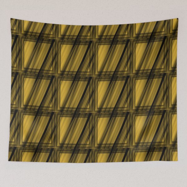 Item preview,   Framed Amber colors Diagonal lines by Iritof designed and sold by iritof.