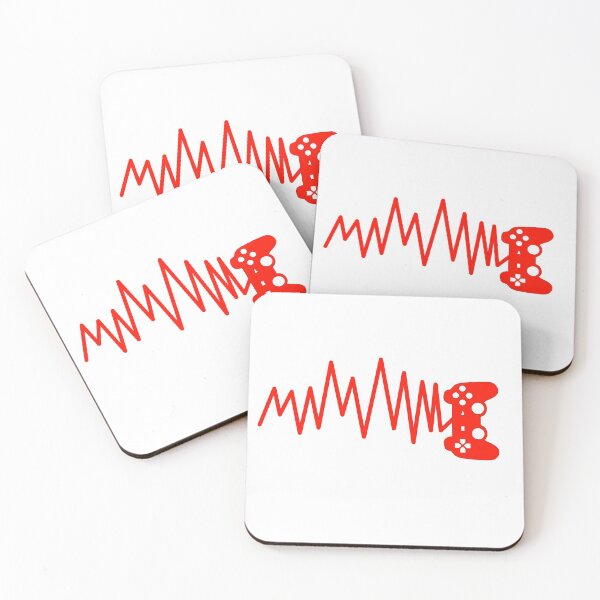 Item preview, Red gamer heartbeat designed and sold by brendanre.