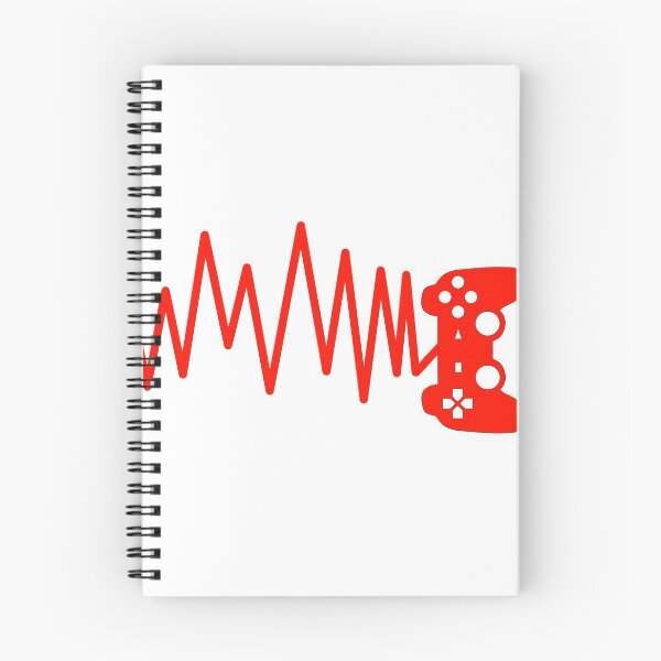 Item preview, Red gamer heartbeat designed and sold by brendanre.