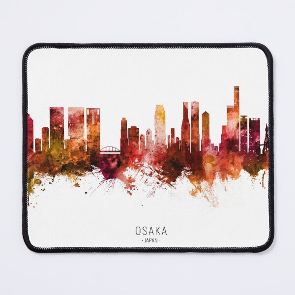 Item preview, Osaka Japan Skyline designed and sold by ArtPrints.