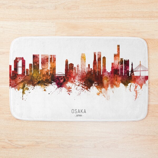 Item preview, Osaka Japan Skyline designed and sold by ArtPrints.