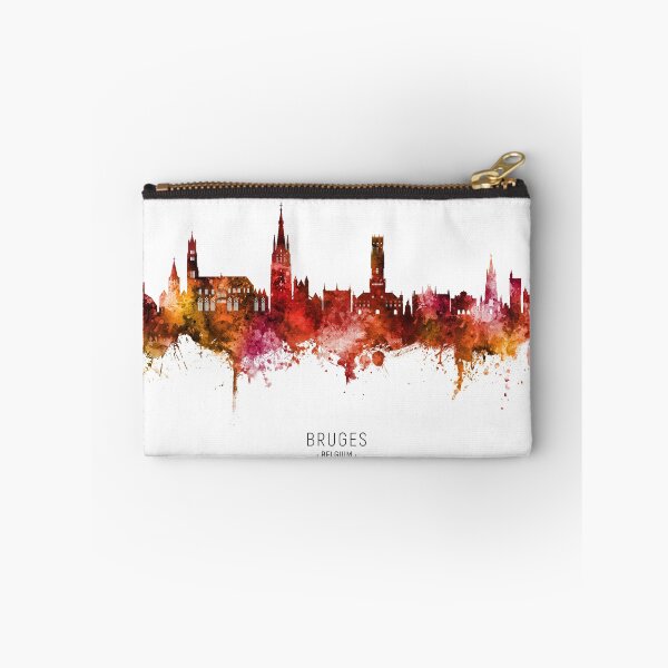 Item preview, Bruges Belgium Skyline designed and sold by ArtPrints.