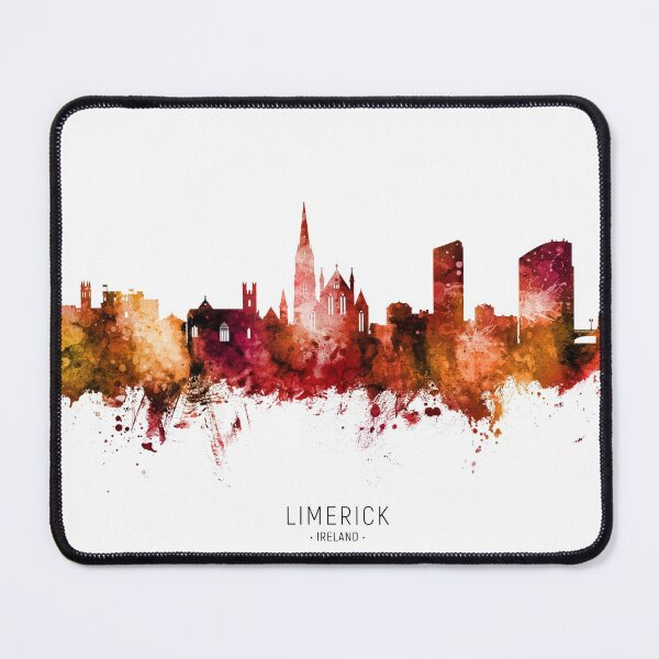 Item preview, Limerick Ireland Skyline designed and sold by ArtPrints.