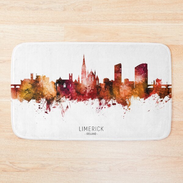 Item preview, Limerick Ireland Skyline designed and sold by ArtPrints.