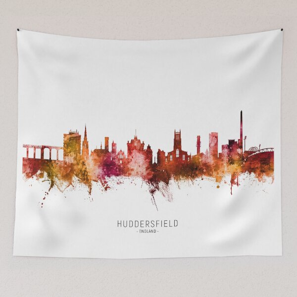 Item preview, Huddersfield England Skyline designed and sold by ArtPrints.