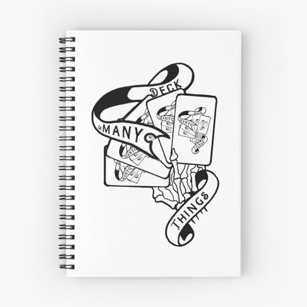 Item preview, The Deck of Many Things old school tattoo designed and sold by GingerBobble.