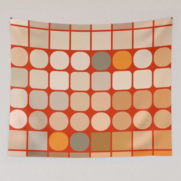Item preview, Colorful Mosaic Tiles Pattern Throw Pillow 01 designed and sold by blueocan.