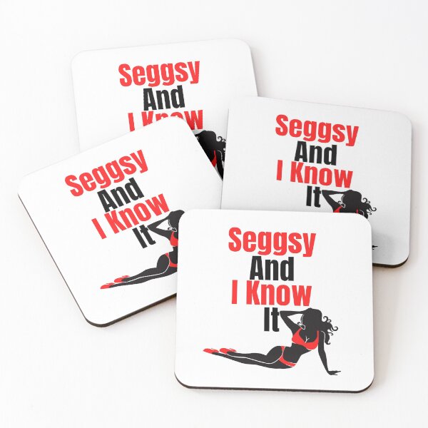 Item preview, Seggsy And I Know It (Red And Black Lettering) designed and sold by Wheeler-Styl3.