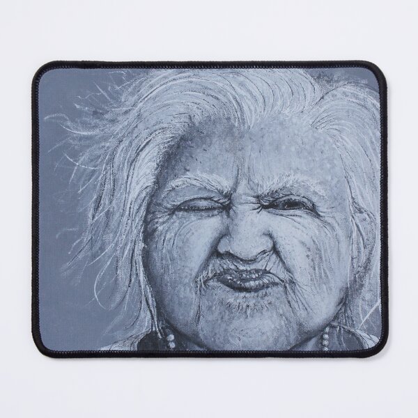 Item preview, Mujer mayor con cara arrugada designed and sold by TeahArts.