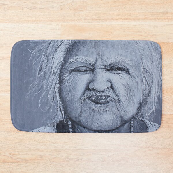 Item preview, Scrunchy Face Old Woman designed and sold by TeahArts.