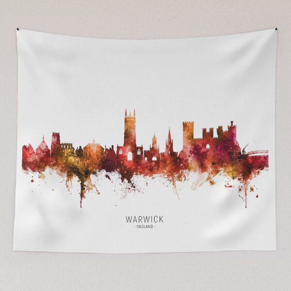 Item preview, Warwick England Skyline designed and sold by ArtPrints.