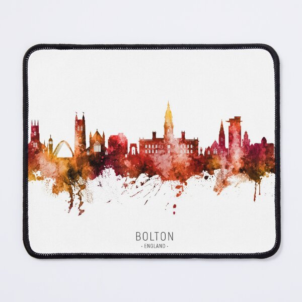 Item preview, Bolton England Skyline designed and sold by ArtPrints.