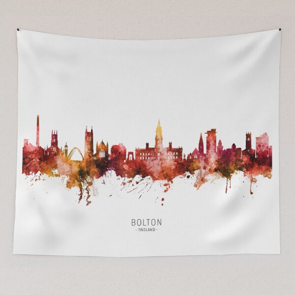 Item preview, Bolton England Skyline designed and sold by ArtPrints.