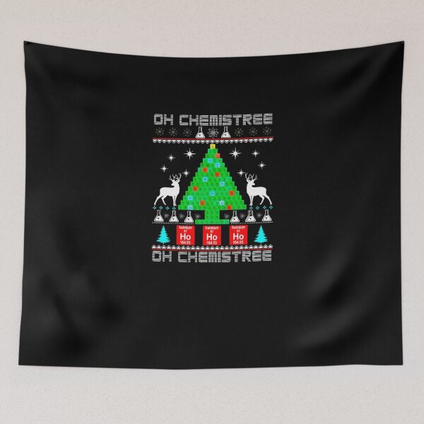 Item preview, Chemist Element Oh Chemistree Christmas  designed and sold by aryagiri.
