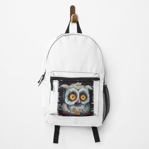 Item preview, a wise tired owl with a liver designed and sold by badgermark.