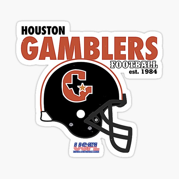 houston gamblers helmet