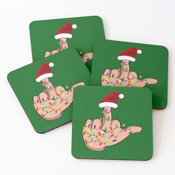 Item preview, Funny Christmas Middle Finger Showing  designed and sold by Mariano Topno.