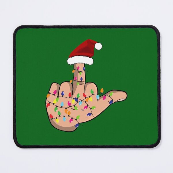 Item preview, Funny Christmas Middle Finger Showing  designed and sold by Mariano Topno.