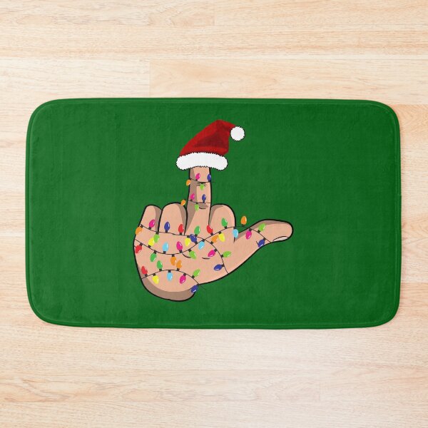 Item preview, Funny Christmas Middle Finger Showing  designed and sold by Mariano Topno.