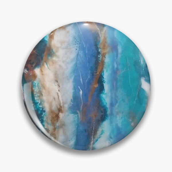 Item preview, Luster Abstract Resin Painting I Created designed and sold by ResinArtbyTana.