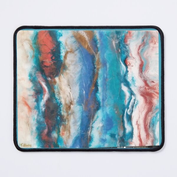 Item preview, Luster Abstract Resin Painting I Created designed and sold by ResinArtbyTana.